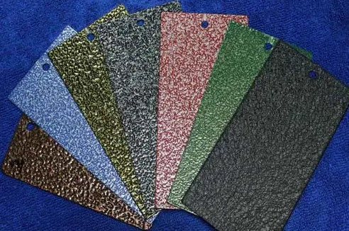 特殊效果涂料纹理的量化，选用多角度分光测色仪！